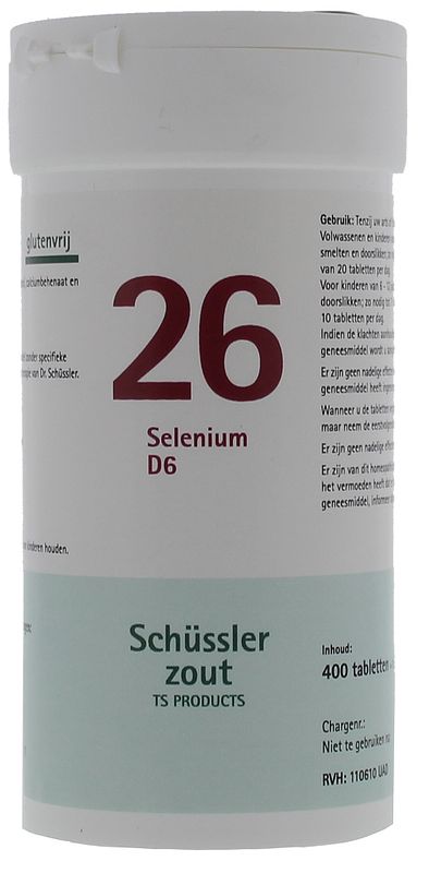 Foto van Pfluger celzout 26 selenium d6 tabletten