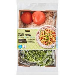 Foto van Jumbo gesneden maaltijdpakket italiaanse pasta pesto 23 personen