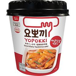 Foto van Yopokki instant topokki sweet & spicy 140g bij jumbo