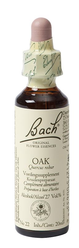 Foto van Bach flower remedies zomereik 22