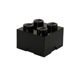 Foto van Lego brick 4 opbergbox - zwart