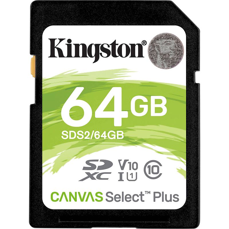 Foto van Canvas select plus sdxc 64 gb