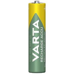 Foto van Varta rech.ac.recyc.aaa800mah bli4 oplaadbare aaa batterij (potlood) nimh 800 mah 1.2 v 4 stuk(s)