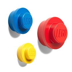 Foto van Lego kapstok 3-delig geel/rood/blauw