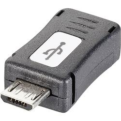 Foto van Renkforce usb 2.0 adapter [1x micro-usb 2.0 b stekker - 1x mini-usb 2.0 b bus] rf-usba-06