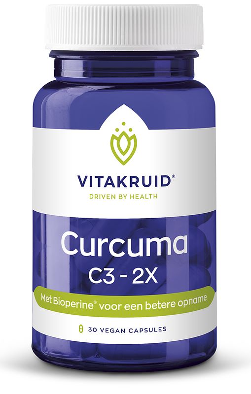 Foto van Vitakruid curcuma c3-2x capsules