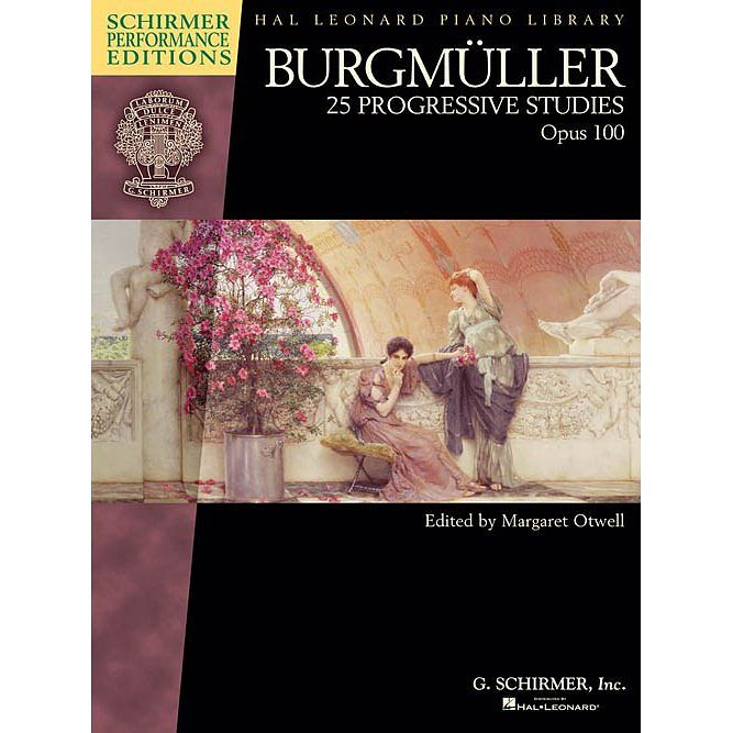 Foto van G. schirmer -burgmüller - 25 progressive studies op. 100