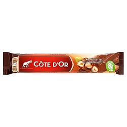 Foto van Cote d'sor chocolade reep melk hazelnoten 45g bij jumbo