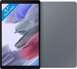 Foto van Samsung galaxy tab a7 lite 32gb wifi zwart + book case grijs