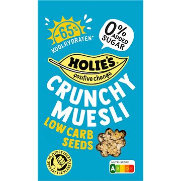 Foto van Holie crunchy muesli low carb seeds 400g bij jumbo