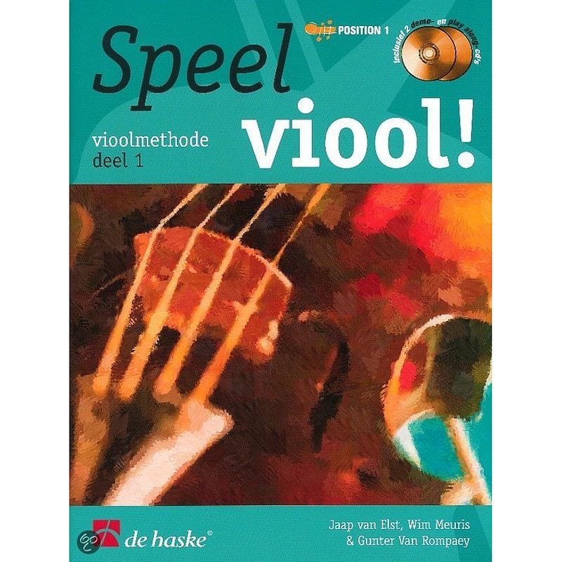 Foto van Hal leonard speel viool! vioolmethode deel 1 incl. 2 cd'ss