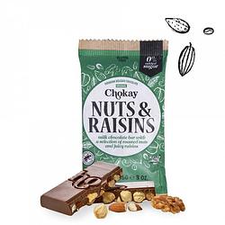 Foto van Chokay melkchocolade nuts & raisins