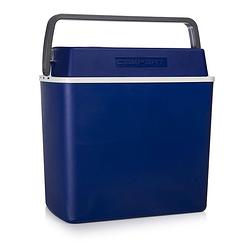 Foto van Campart koelbox cb-8624 - 12v aansluiting - lichtgewicht coolbox 22 liter - blauw