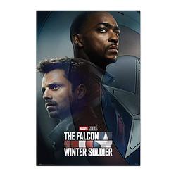 Foto van Grupo erik marvel falcon and winter soldier poster 61x91,5cm