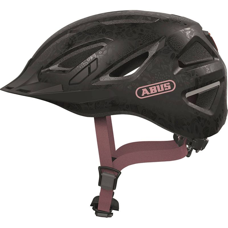 Foto van Abus helm urban-i 3.0 flower art m 52-58cm