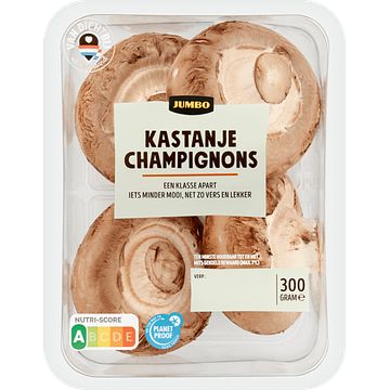 Foto van Jumbo kastanje champignons klasse apart 300g