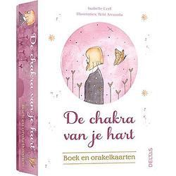 Foto van De chakra van je hart - boek en orakelkaarten