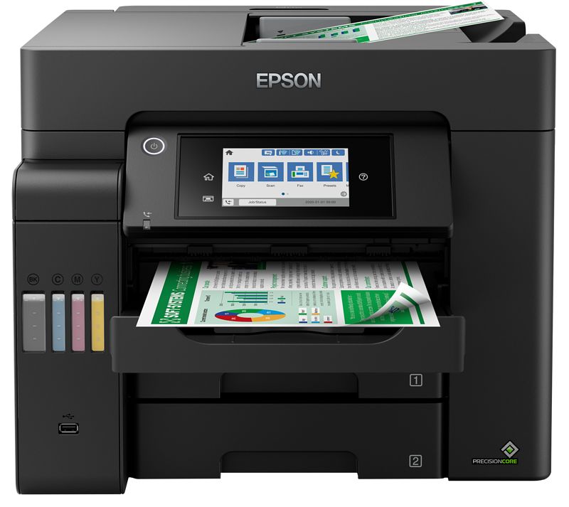 Foto van Epson ecotank et-5800 inkjet printer zwart