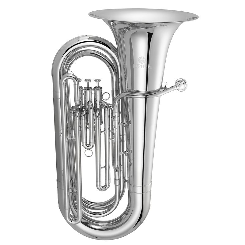 Foto van Jupiter jtu730s bb tuba (4/4 formaat, 3 ventielen, verzilverd)