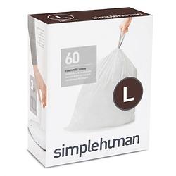 Foto van Simplehuman - afvalzak, code l, 18 l, pak van 3x20 stuks - simplehuman