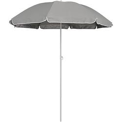 Foto van Eurotrail parasol 180 x 160 cm polyester grijs 3-delig