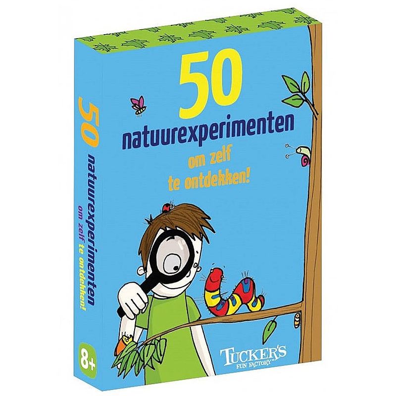 Foto van 50 natuurexperimenten om zelf te ontdekken