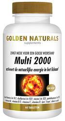 Foto van Golden naturals multi 2000 tabletten