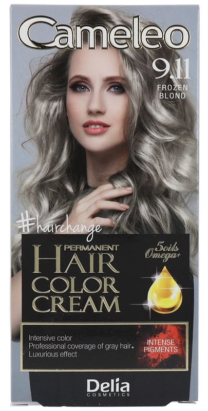 Foto van Cameleo hair color cream 9.11 frozen blond