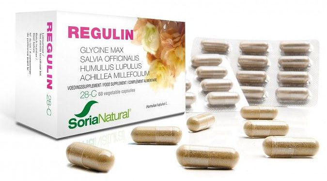 Foto van Soria regulin 28c capsules