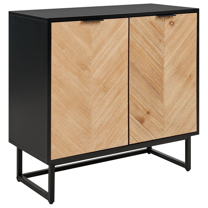 Foto van Beliani alaska - sideboard-zwart-mdf