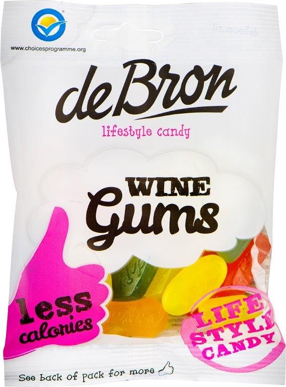 Foto van De bron wine gums suikervrij