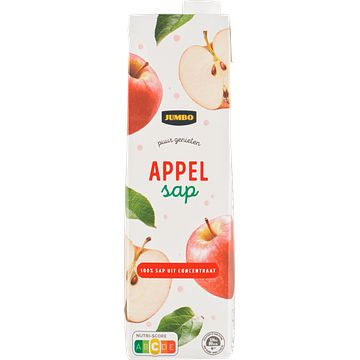 Foto van Jumbo appelsap 100% puur 1l