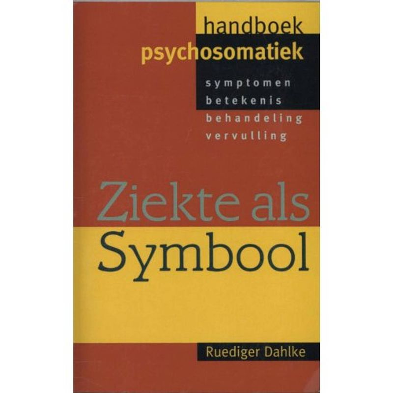 Foto van Ziekte als symbool; handboek psychosomat