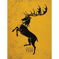 Foto van Pyramid game of thrones baratheon kunstdruk 60x80cm