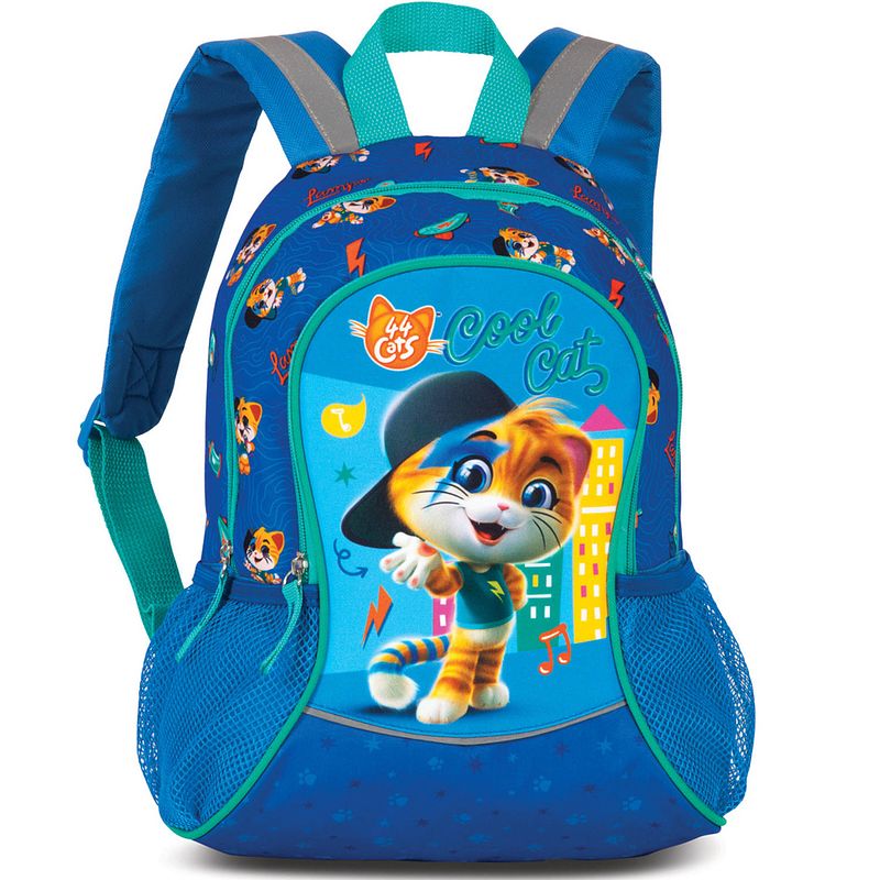 Foto van 44 cats rugzak cool cat - 35 x 27 x 15 cm - multi