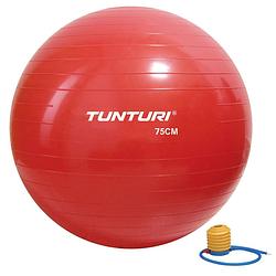 Foto van Tunturi fitnessbal gymbal rood - 75 cm