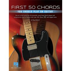 Foto van Hal leonard first 50 chords you should play on guitar one-of-a-kind collection