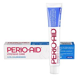 Foto van Perio-aid intensive care tandpasta 0,12% chloorhexidine - 75 ml
