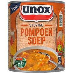 Foto van Unox soep in blik stevige pompoensoep 800ml bij jumbo