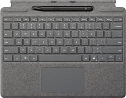 Foto van Microsoft surface pro type cover met slim pen platina qwerty