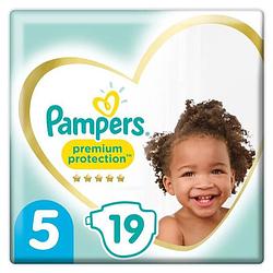 Foto van Pampers 19 premium protection luiers maat 5