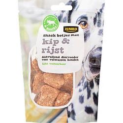 Foto van Jumbo hondensnack botjes kip & rijst 100g