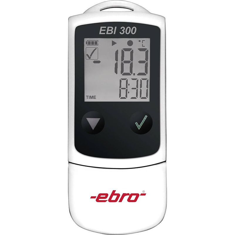 Foto van Ebro ebi 300 temperatuur datalogger te meten grootheid temperatuur -30 tot 70 °c