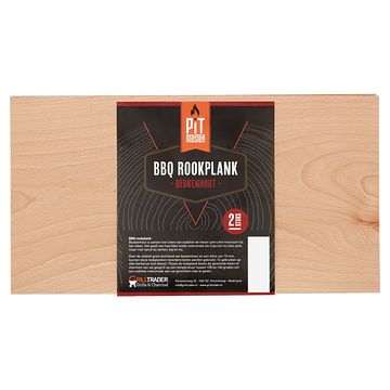 Foto van Pit master bbq rookplank beukenhout 2 stuks bij jumbo