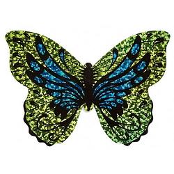 Foto van Moses mini-vlieger met touw vlinder 10 cm groen