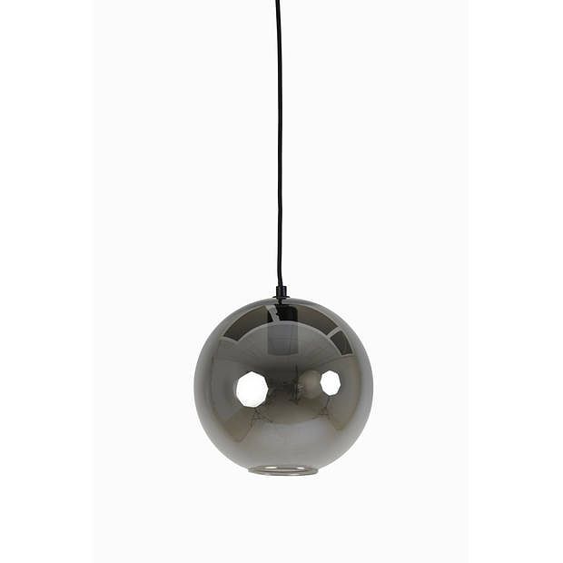 Foto van Light & living - hanglamp subar - 25x25x22.5 - grijs