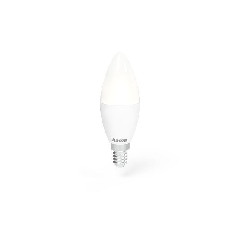 Foto van Hama wifi-ledlamp, e14, 4,5w, , dimbaar smartverlichting wit