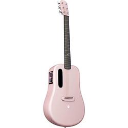 Foto van Lava music me 3 38” pink smartguitar met multi-touch screen inclusief space bag