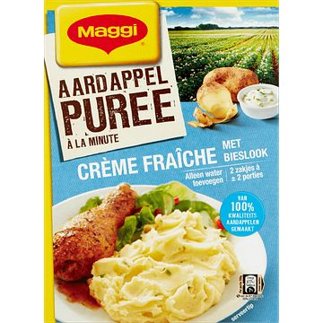 Foto van Maggi aardappelpuree a la minute creme fraiche 2 x 93g bij jumbo