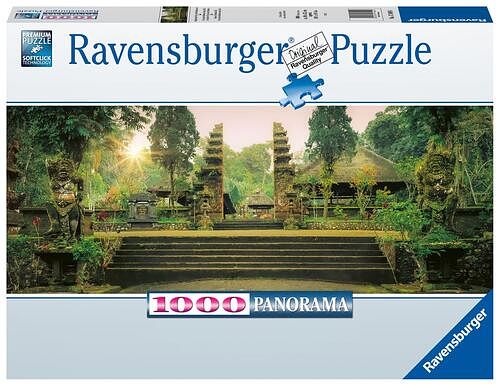 Foto van Jungletempel pura luhur batukaru op bali (panorama 1000 stukjes) - puzzel;puzzel (4005556170494)